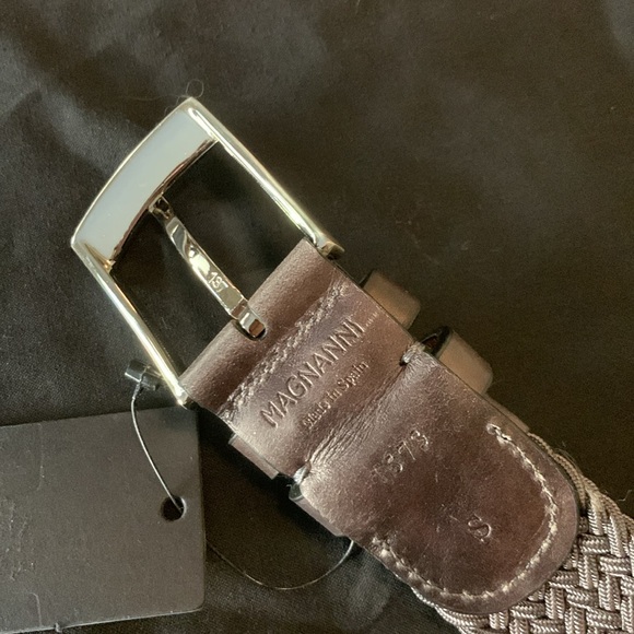 🆕 MAGNANNI MEN'S NADAL
WOVEN BELT - Grey - Small (30-34) - Picture 5 of 9